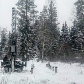 Фундаменты на забивных ЖБ сваях
