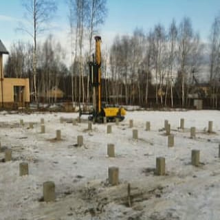 Фундаменты на забивных ЖБ сваях