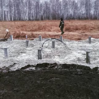 Фундаменты на забивных ЖБ сваях