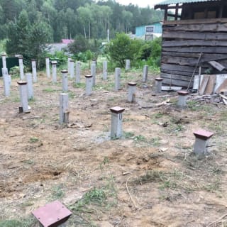 Фундаменты на забивных ЖБ сваях