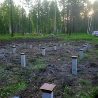 Фундаменты на забивных ЖБ сваях